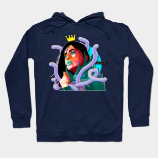 jelly anne liqiufy art Hoodie